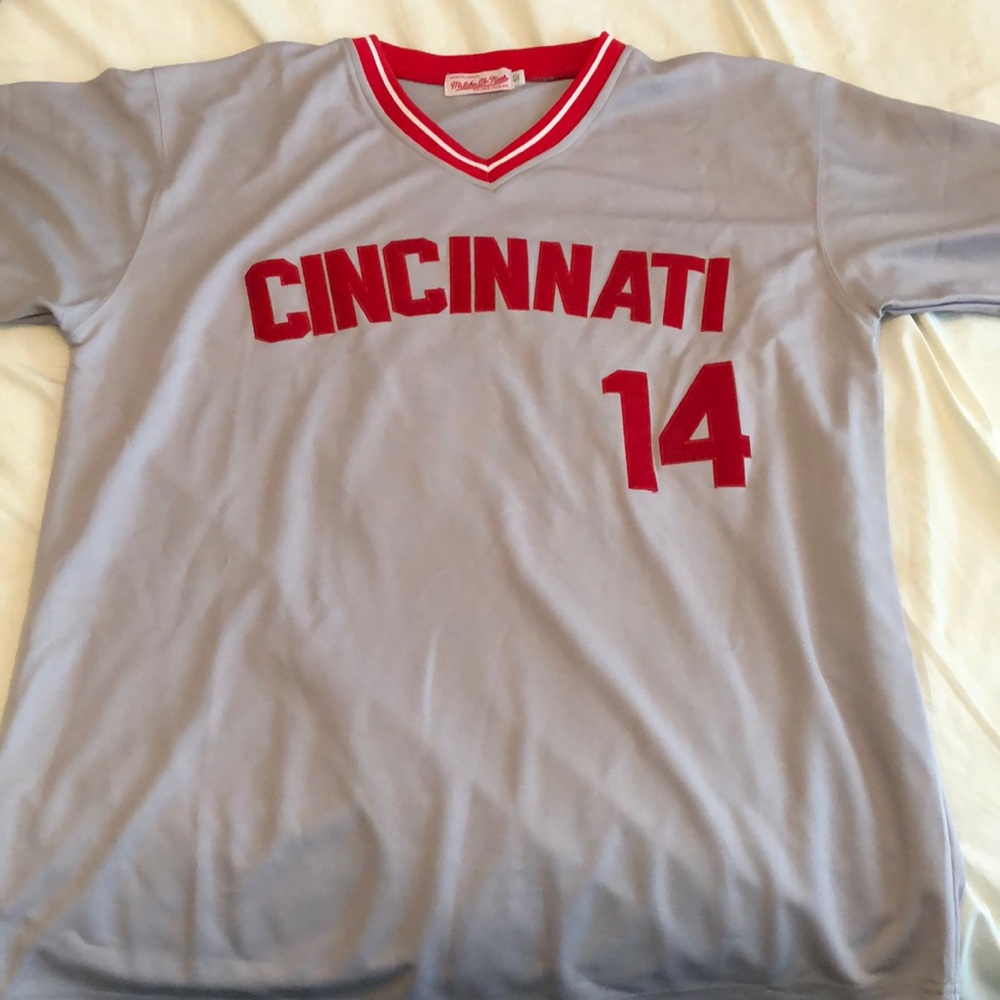 Pete rose reds jersey